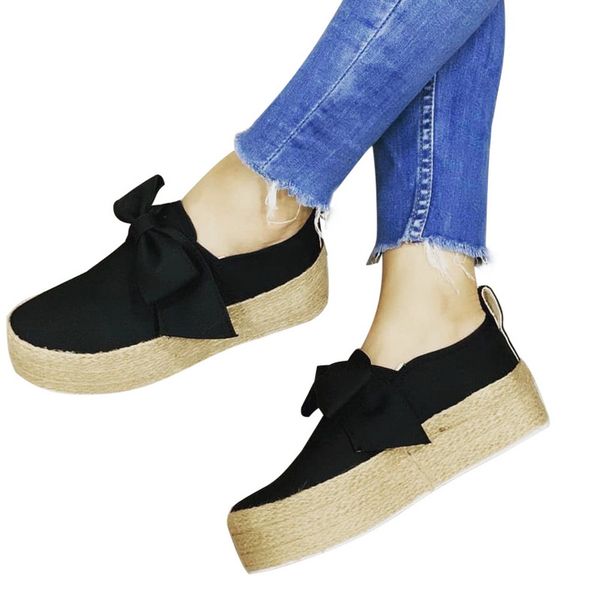 2020 new spring women flats shoes platform sneakers slip on bows flats leather suede ladies loafers moccasins casual shoes, Black
2020 new spring women flats shoes platform sneakers slip on bows flats leather suede ladies loafers moccasins casual shoes, Black