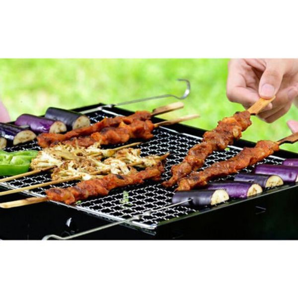 1pcs bbq grill stainless steel useful wire steaming barbecue net carbon outdoor camping mesh tool
1pcs bbq grill stainless steel useful wire steaming barbecue net carbon outdoor camping mesh tool