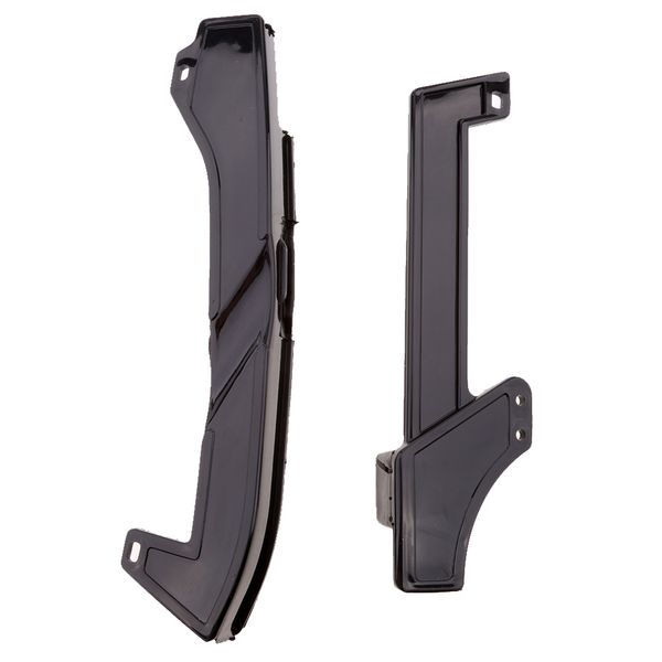 2 pack of chain guard cover compatible with yamaha pw80 py80 coyote 80 (black
