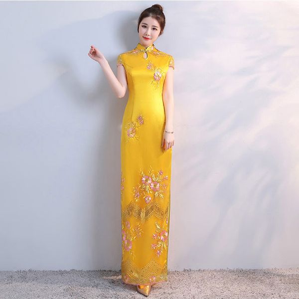 урожай женщины цветок sequined cheongsam китайская невеста свадебное платье tosat одежда тонкий сатин stage show qipao платье негабаритные 3, Red
урожай женщины цветок sequined cheongsam китайская невеста свадебное платье tosat одежда тонкий сатин stage show qipao платье негабаритные 3, Red