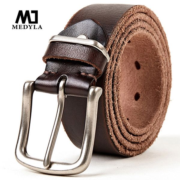 medyla 100% cow genuine leather belts for men upper leather cowskin belts personality buckle strap cinto masculino, Black;brown
medyla 100% cow genuine leather belts for men upper leather cowskin belts personality buckle strap cinto masculino, Black;brown