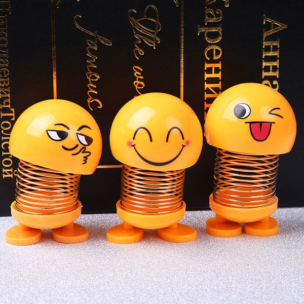 1pc cartoon plastic funny shaking head shook his head doll expression package cute creative car ornaments decor
1pc cartoon plastic funny shaking head shook his head doll expression package cute creative car ornaments decor