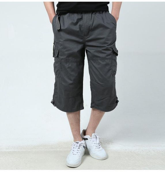 men's shorts summer baggy multi pocket zipper cargo breeches male long army green mens tactical short plus size 5xl, White;black
men's shorts summer baggy multi pocket zipper cargo breeches male long army green mens tactical short plus size 5xl, White;black