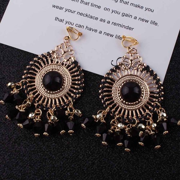 ethnic tassel bohemian clip on earrings without piercing for women boho fringe no pierced no hole earrings resin vintage jewelry, Silver
ethnic tassel bohemian clip on earrings without piercing for women boho fringe no pierced no hole earrings resin vintage jewelry, Silver