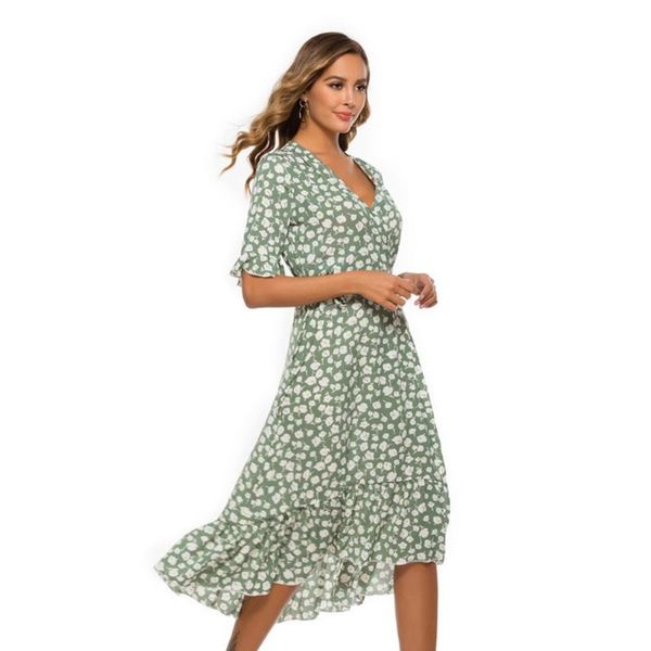 women's summer v neck holiday print dress ladies half sleeve party beach dress slim dresses roupas #j4s, Black;gray
women's summer v neck holiday print dress ladies half sleeve party beach dress slim dresses roupas #j4s, Black;gray