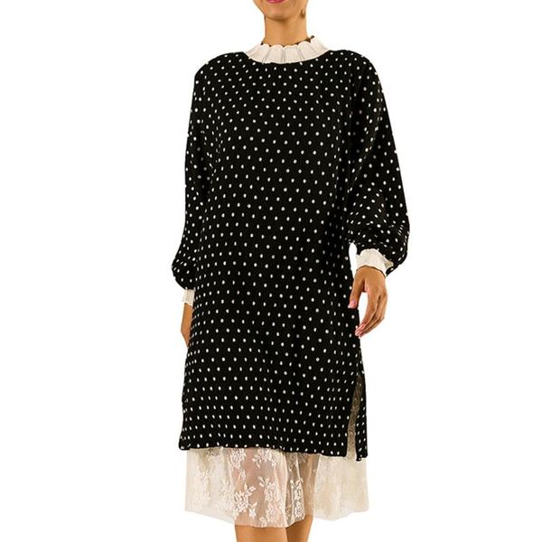 autumn dresses women dot printing lace o-neck mini dress patchwork long sleeve belt fake two pieces dress vestdo de festa #lr3, Black;gray
autumn dresses women dot printing lace o-neck mini dress patchwork long sleeve belt fake two pieces dress vestdo de festa #lr3, Black;gray
