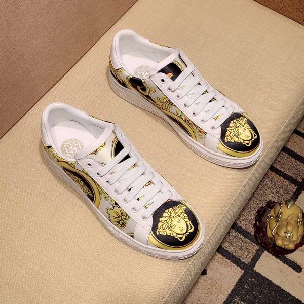 various styles of brand-name casual shoes men's sneakers leather platform shoes flat shoes high-quality casual sneakers triple, Black
various styles of brand-name casual shoes men's sneakers leather platform shoes flat shoes high-quality casual sneakers triple, Black