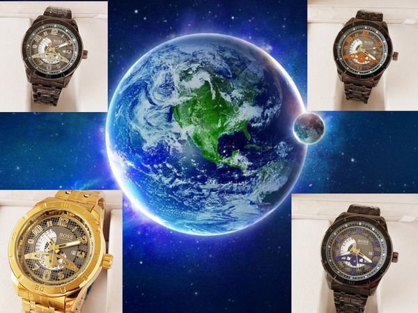 new boss men's fashion luxury watch stainless steel bracelet men's watch designer casual quartz watch brand watches, Slivery;brown
new boss men's fashion luxury watch stainless steel bracelet men's watch designer casual quartz watch brand watches, Slivery;brown