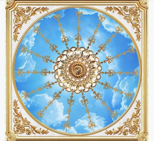 custom 3d p zenith wallpaper mural interior decoration european metal pattern blue sky white clouds living room zenith ceiling mural
custom 3d p zenith wallpaper mural interior decoration european metal pattern blue sky white clouds living room zenith ceiling mural