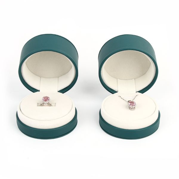 high-end european jewelry packaging proposal diamond ring box pendant necklace dual-use box round jewelry box, Black;white
high-end european jewelry packaging proposal diamond ring box pendant necklace dual-use box round jewelry box, Black;white