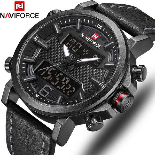 naviforce quartz mens watches led date analog digital watch men fashion sport clock relogio masculino, Slivery;brown
naviforce quartz mens watches led date analog digital watch men fashion sport clock relogio masculino, Slivery;brown