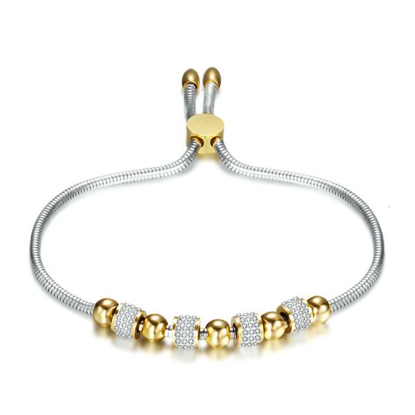 elegant crystal charm bracelet women 2019 trendy adjustable stainless steel bracelet for female royal jewelry gift, Golden;silver
elegant crystal charm bracelet women 2019 trendy adjustable stainless steel bracelet for female royal jewelry gift, Golden;silver