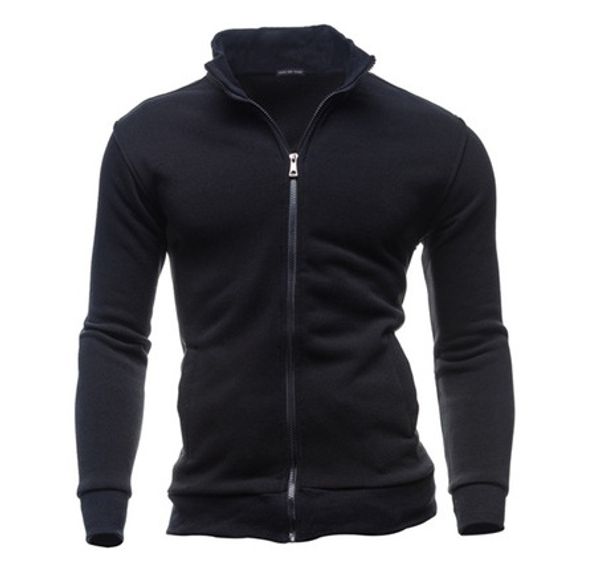 men new fashion brand hoodies personality zipper sweatshirt male tracksuit hip hop autumn winter coat cotton clothes, Black
men new fashion brand hoodies personality zipper sweatshirt male tracksuit hip hop autumn winter coat cotton clothes, Black