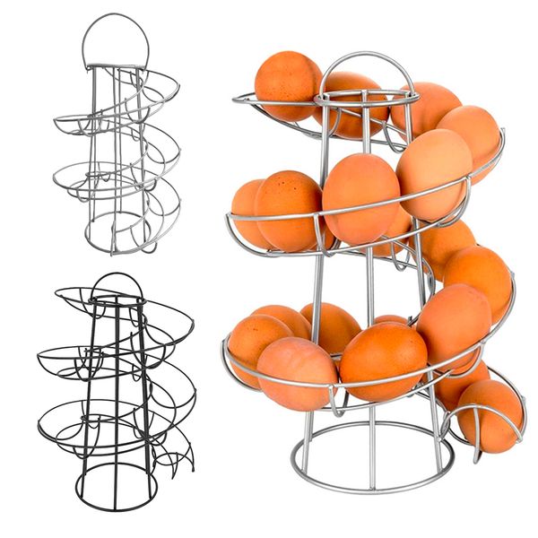 2 pcs metal egg holder roller wire rack organiser space saving 24 eggs
2 pcs metal egg holder roller wire rack organiser space saving 24 eggs
