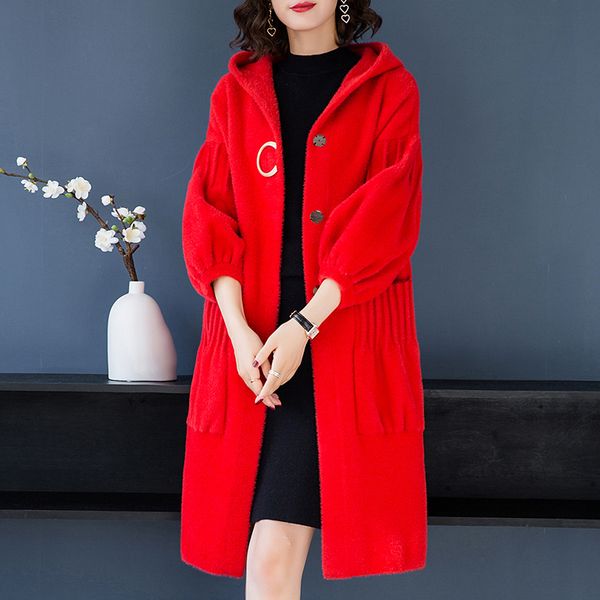 thicken warm brand coat fall winter women coat new lantern sleeve hooded fashion big pockets solid color outerware female, Black
thicken warm brand coat fall winter women coat new lantern sleeve hooded fashion big pockets solid color outerware female, Black