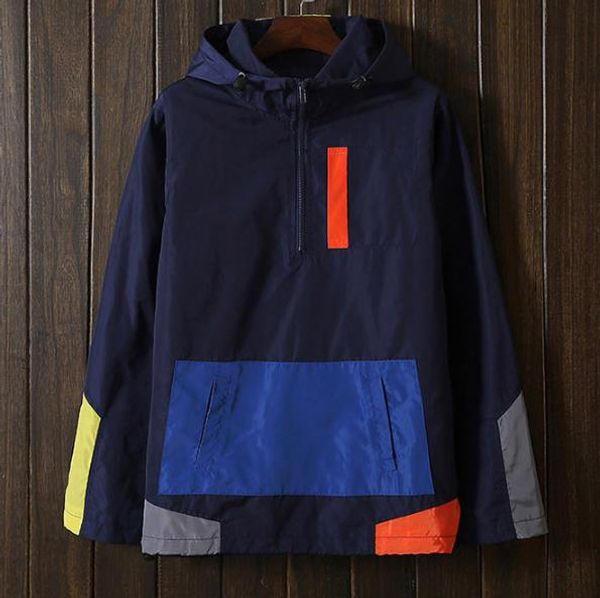 new trend spring autumn men pullover patchwork jacket coats for men's jaqueta windbreaker fashion male tourism jackets windproof, Black;brown
new trend spring autumn men pullover patchwork jacket coats for men's jaqueta windbreaker fashion male tourism jackets windproof, Black;brown