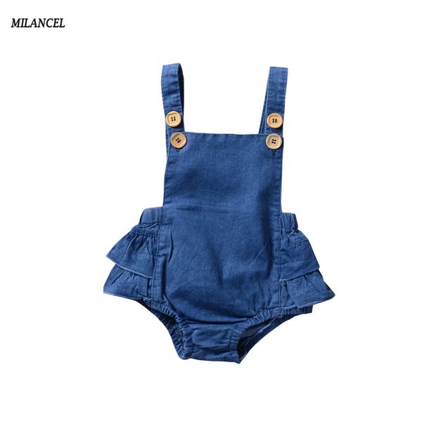 milancel 2018 baby bodysuits solid baby girls clothing denim bodysuit for girls sleeveless outerwear kids clothes, Blue
milancel 2018 baby bodysuits solid baby girls clothing denim bodysuit for girls sleeveless outerwear kids clothes, Blue