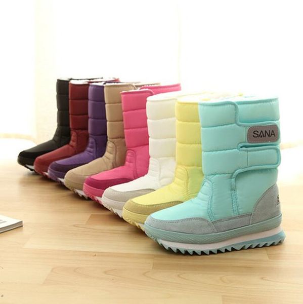wholesale- fashion winter snow boots flat heel snow boots slip on platform shoes footwear mid calf warm plush women boots botas mujer
wholesale- fashion winter snow boots flat heel snow boots slip on platform shoes footwear mid calf warm plush women boots botas mujer