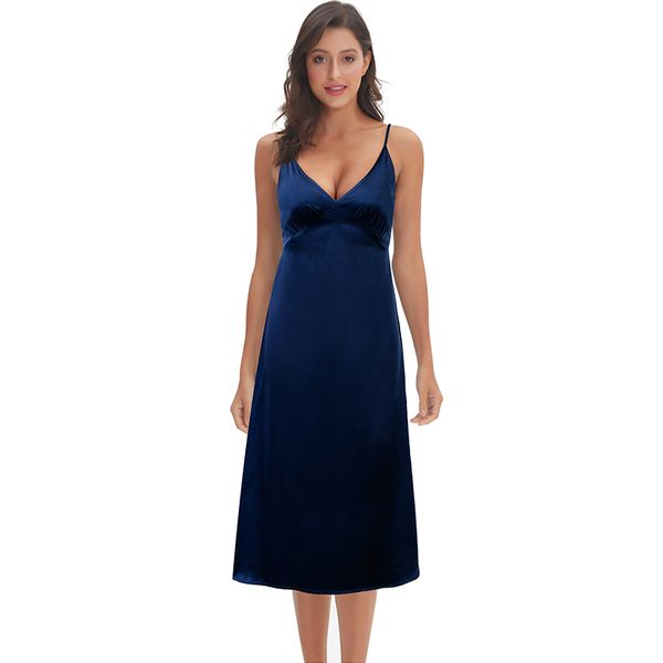 casual dresses women dress spaghetti satin long summer elegant v neck vestido very soft smooth m30420, Black;gray
casual dresses women dress spaghetti satin long summer elegant v neck vestido very soft smooth m30420, Black;gray