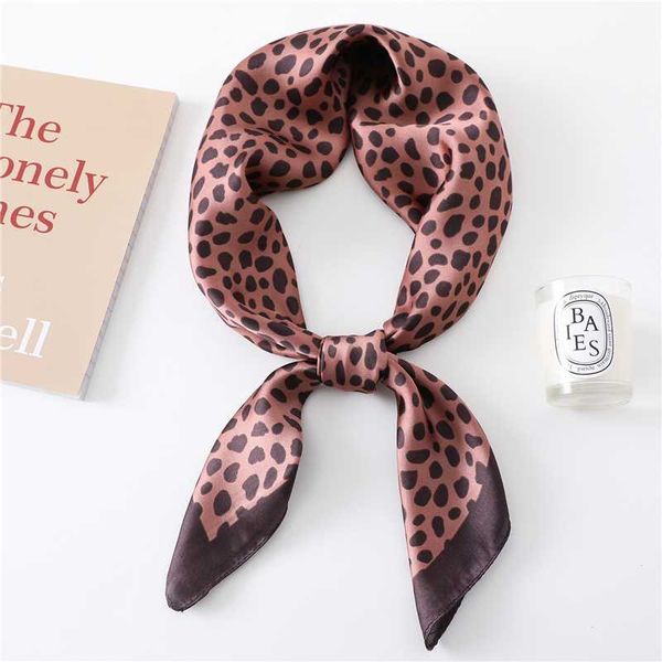 leopard print summer silk square scarf head wraps for women fashion bandana neckerchief hair scarves accessories, Blue;gray
leopard print summer silk square scarf head wraps for women fashion bandana neckerchief hair scarves accessories, Blue;gray