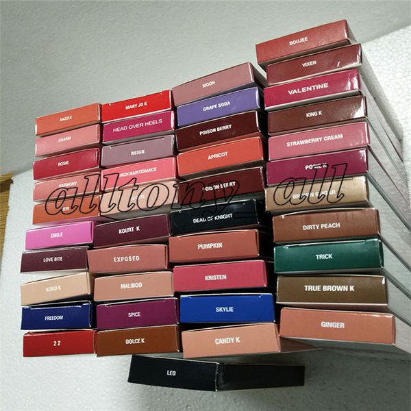 Kl Lips Cosmetics Lip Kit By Jenner Matte Lip Gloss 41 Colors Matte Liquid Lipstick & Lip Liner