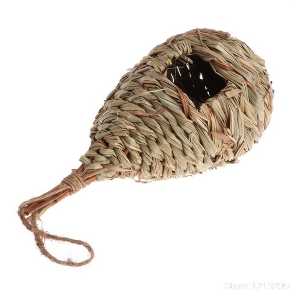 pet birds nest natural grass egg cage outdoor decorative weaved hanging parrot house for cockatiel parakeet bird toy w215
pet birds nest natural grass egg cage outdoor decorative weaved hanging parrot house for cockatiel parakeet bird toy w215