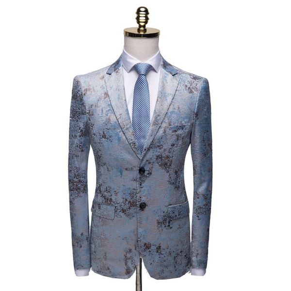 mens printed business casual blazer slim new blue black elegant wedding party stylish blazers for men suit jacket, White;black
mens printed business casual blazer slim new blue black elegant wedding party stylish blazers for men suit jacket, White;black