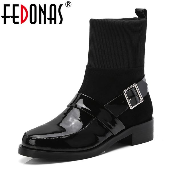 fedonas fashion black women thick high heeled ankle boots round toe buckles autumn winter motorcycle boots female shoes woman
fedonas fashion black women thick high heeled ankle boots round toe buckles autumn winter motorcycle boots female shoes woman