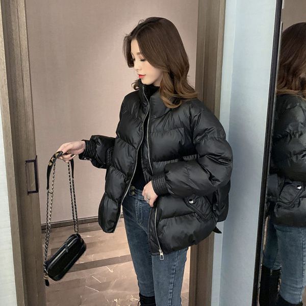 women's down & parkas winter stand lead cotton-padded clothes women short warm thick autumn jacket parka female coat basic jackets kore, Black
women's down & parkas winter stand lead cotton-padded clothes women short warm thick autumn jacket parka female coat basic jackets kore, Black
