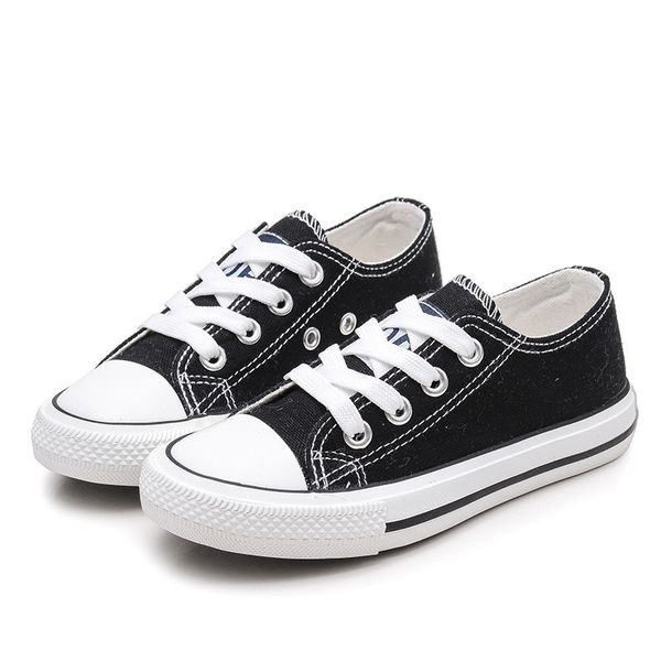 2019 new classic children canvas shoes girls boys candy sneakers tendon sole casual shoes solid color chaussures garcon enfant, Black;red
2019 new classic children canvas shoes girls boys candy sneakers tendon sole casual shoes solid color chaussures garcon enfant, Black;red