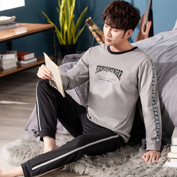 men pajamas long sleeve pijama set plus size sleep clothing casual nightie sleepwear man pyjamas suit cotton pyjamas, Black;red
men pajamas long sleeve pijama set plus size sleep clothing casual nightie sleepwear man pyjamas suit cotton pyjamas, Black;red