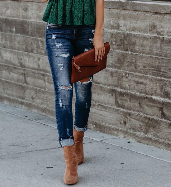 high street women skinny jeans ripped skin tight jeans fashion blue pencil denim pants 3 colors
high street women skinny jeans ripped skin tight jeans fashion blue pencil denim pants 3 colors