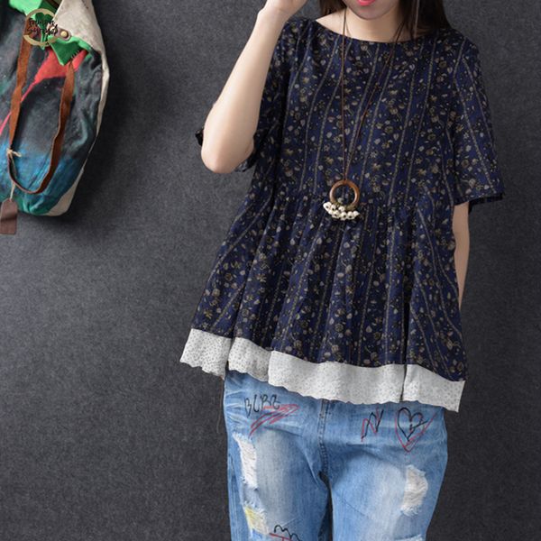 2019 summer blouse women v neck vintage blusas casual floral lace up shirt short sleeve work blusa feminina plus size 5xl, White
2019 summer blouse women v neck vintage blusas casual floral lace up shirt short sleeve work blusa feminina plus size 5xl, White