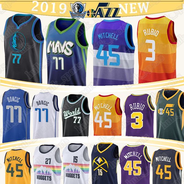 77 doncic 45 mitchell 3 rubio 27 murray jerseys nikola 15 jokic donovan ricky men basketball jerseys, Black;red
77 doncic 45 mitchell 3 rubio 27 murray jerseys nikola 15 jokic donovan ricky men basketball jerseys, Black;red