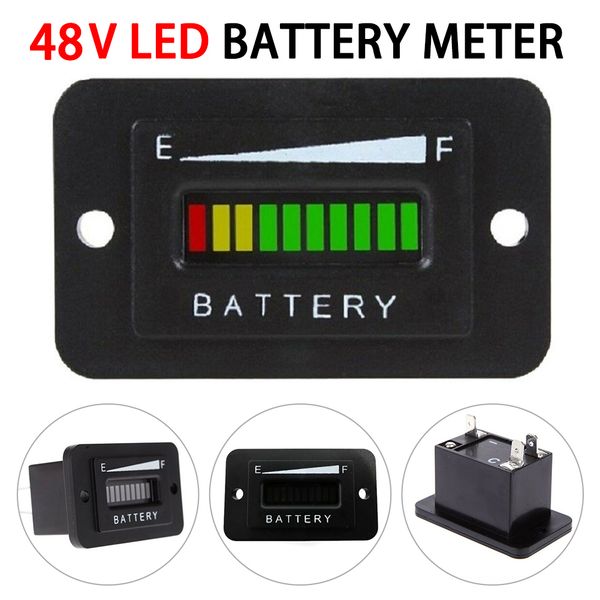 48volt battery indicator meter gauge for ezgo club car yamaha golf cart boat atv
48volt battery indicator meter gauge for ezgo club car yamaha golf cart boat atv