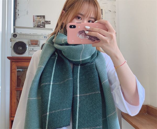 new winter all-purpose women's scarf printed imitation cashmere long thickened warm dual - sided air conditioning shawl, Blue;gray
new winter all-purpose women's scarf printed imitation cashmere long thickened warm dual - sided air conditioning shawl, Blue;gray