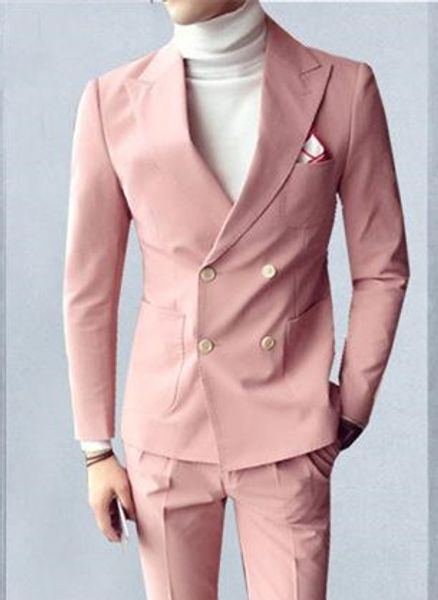 pink fashion sunshine men suits double breasted 2 pieces (jacket+pants) peaked collar men blazer terno masculino (jacket+pants, White;black
pink fashion sunshine men suits double breasted 2 pieces (jacket+pants) peaked collar men blazer terno masculino (jacket+pants, White;black