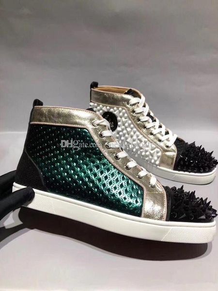 designer sneakers red bottom men casual flats studded spikes men trainers genuine leather party high red sole shoes wholesale, Black
designer sneakers red bottom men casual flats studded spikes men trainers genuine leather party high red sole shoes wholesale, Black