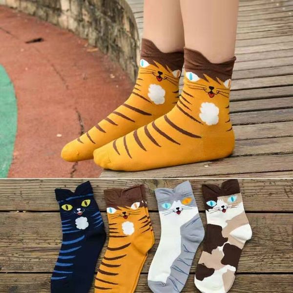 cartoon cat socks for women luxury designer animal ankle sock sports hiking gym athletic casual sock blue yellow 4 colors size eur 33-39, Black;white
cartoon cat socks for women luxury designer animal ankle sock sports hiking gym athletic casual sock blue yellow 4 colors size eur 33-39, Black;white