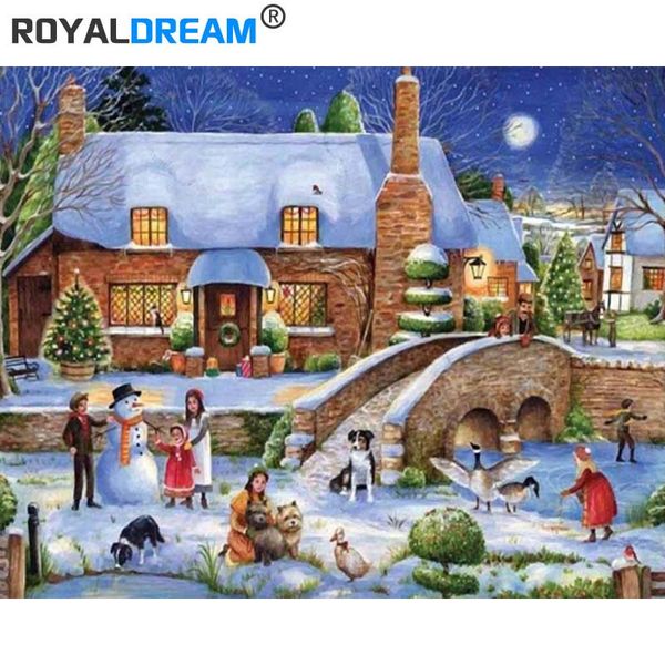 royaldream christmas eve scene diy painting by numbers kits coloring paint by numbers modern wall art picture gift
royaldream christmas eve scene diy painting by numbers kits coloring paint by numbers modern wall art picture gift