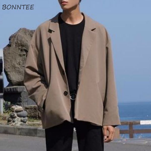 blazers men spring single breasted solid loose trendy leisure korean style chic outerwear teens mens handsome ulzzang suits new, White;black
blazers men spring single breasted solid loose trendy leisure korean style chic outerwear teens mens handsome ulzzang suits new, White;black