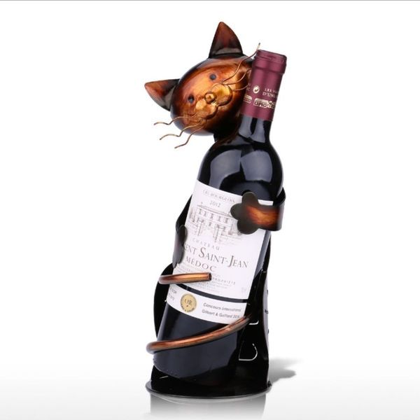 cat wine rack wine holder shelf metal practical sculpture iron art stand home decoration interior crafts christmas gift
cat wine rack wine holder shelf metal practical sculpture iron art stand home decoration interior crafts christmas gift