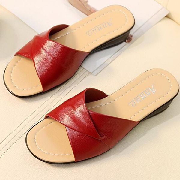 womens summer slippers ladies casual retro flat bottomed sandals wedges non-slip open-toe shoes size #4.6, Black
womens summer slippers ladies casual retro flat bottomed sandals wedges non-slip open-toe shoes size #4.6, Black