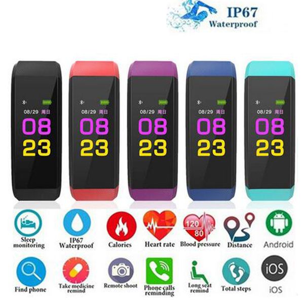 ID 115 Plus Waterproof Smart Bracelet Sport Smart Watch Heart Rate Fitness Tracker Smart Wristbands For Android IOS SmartBand
ID 115 Plus Waterproof Smart Bracelet Sport Smart Watch Heart Rate Fitness Tracker Smart Wristbands For Android IOS SmartBand