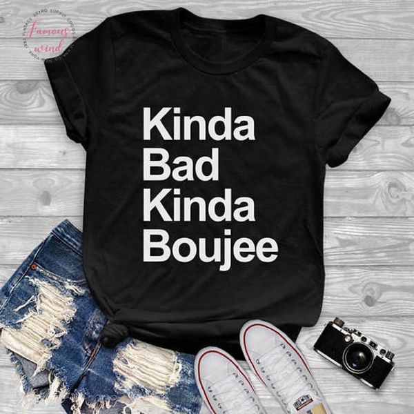 kinda bad kinda boujee t shirt funny cute graphic tees women fashion clothes t shirt cool gifts tee, White
kinda bad kinda boujee t shirt funny cute graphic tees women fashion clothes t shirt cool gifts tee, White