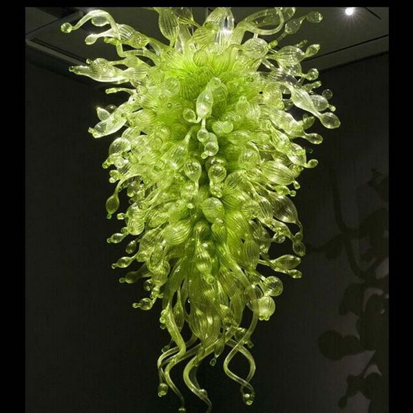 wholesale 100% mouth blown glass chandelier green colored well design led ceiling lights for livingroom decor
wholesale 100% mouth blown glass chandelier green colored well design led ceiling lights for livingroom decor