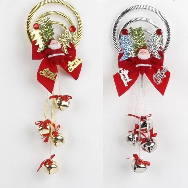 bowknots santa claus metal cross christmas bell ornament pendant christmas tree decoration pendant new year home decor
bowknots santa claus metal cross christmas bell ornament pendant christmas tree decoration pendant new year home decor