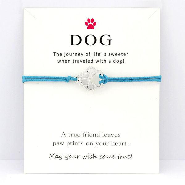 dog paw animal antique silver charm card bracelets purple aqua red wax cord women men girl boy jewelry gift many styles choose, Golden;silver
dog paw animal antique silver charm card bracelets purple aqua red wax cord women men girl boy jewelry gift many styles choose, Golden;silver