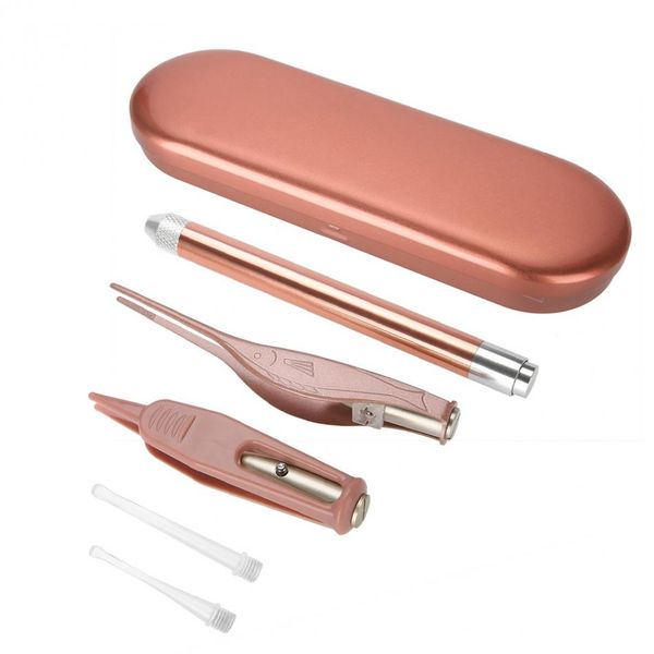 3 in 1 stainless steel led ear spoon cleaner set ear wax nose removal tweezers cleaning tool ear care kit
3 in 1 stainless steel led ear spoon cleaner set ear wax nose removal tweezers cleaning tool ear care kit