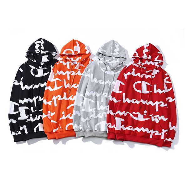 designer mens champions hoodie tide brand custom boutique pullover large letter printing street hip hop trend loose wild hooded sweatshirt, White;black 
designer mens champions hoodie tide brand custom boutique pullover large letter printing street hip hop trend loose wild hooded sweatshirt, White;black